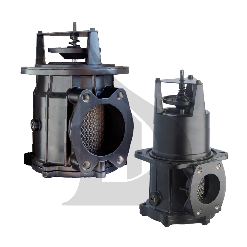 Saugbehälter im Tank