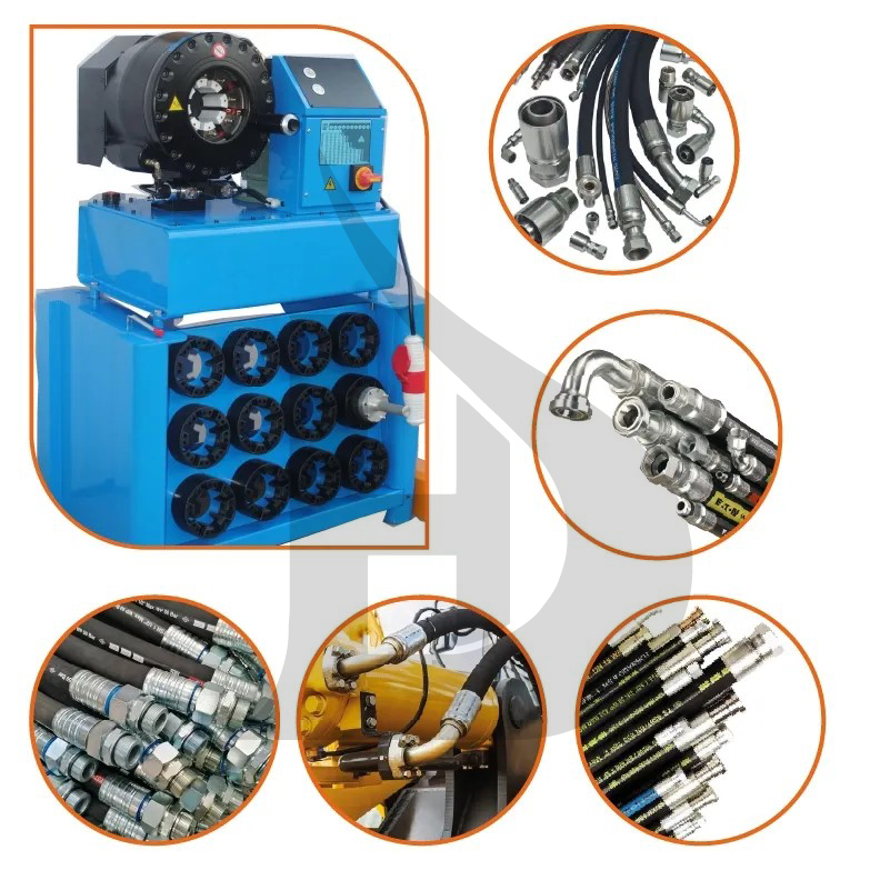 Kunststoff-Spritzguss-Hydraulikschlauchkompression